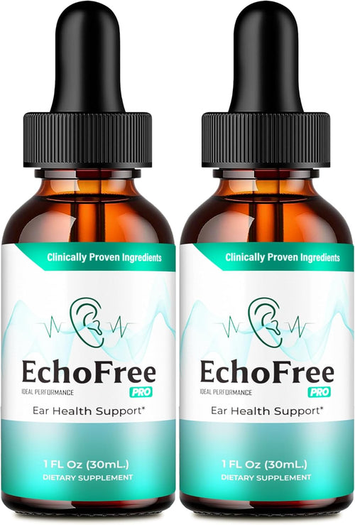 Echo Free Tinnitus Drops 30ml  (2 Pack)