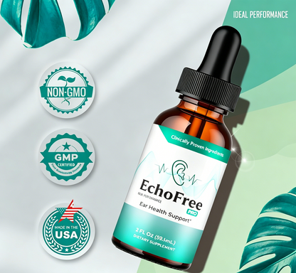 Echo Free Tinnitus Drops 30ml  (2 Pack)